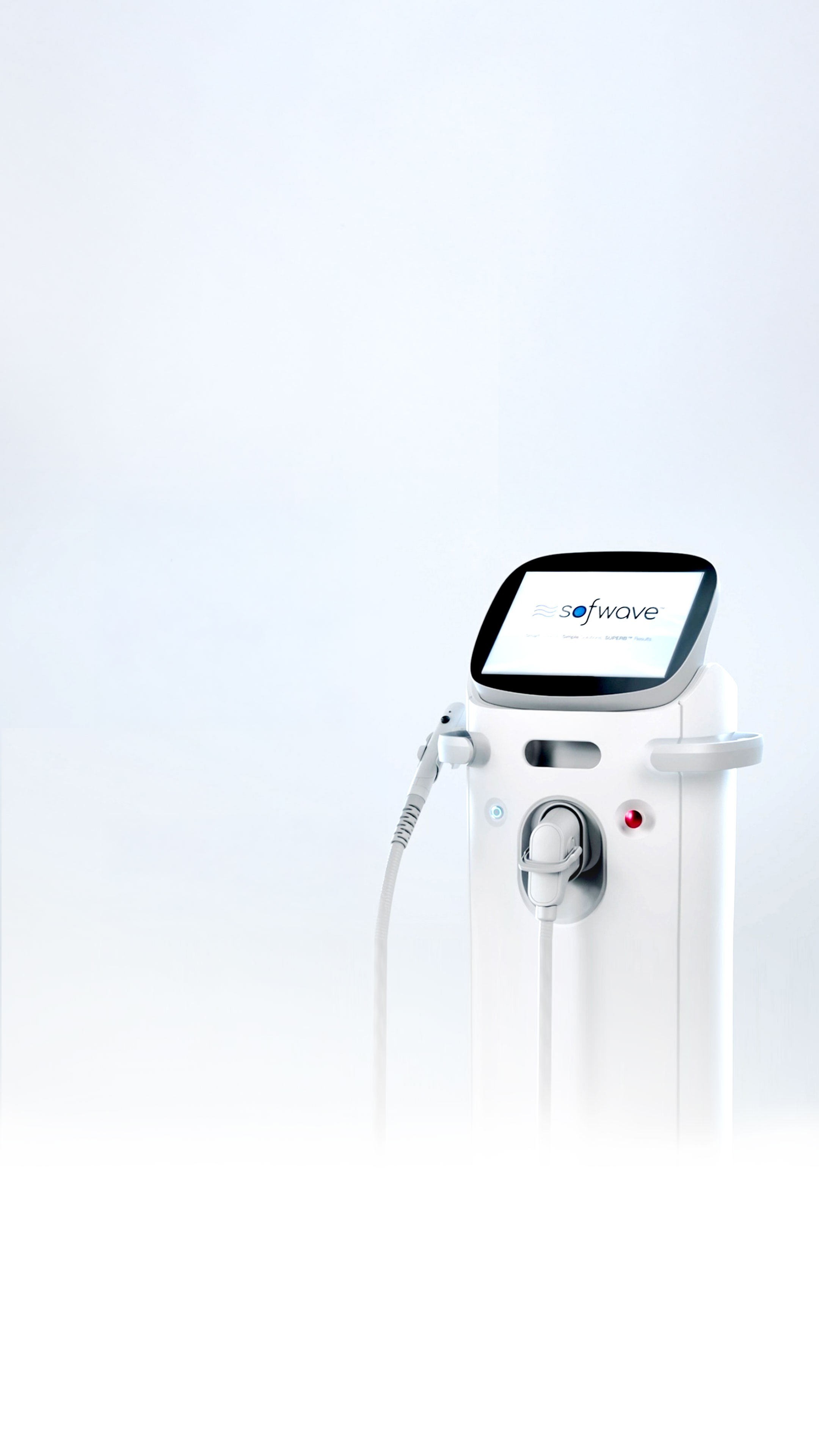 ソフウェーブ(Sofwave)機器の外観