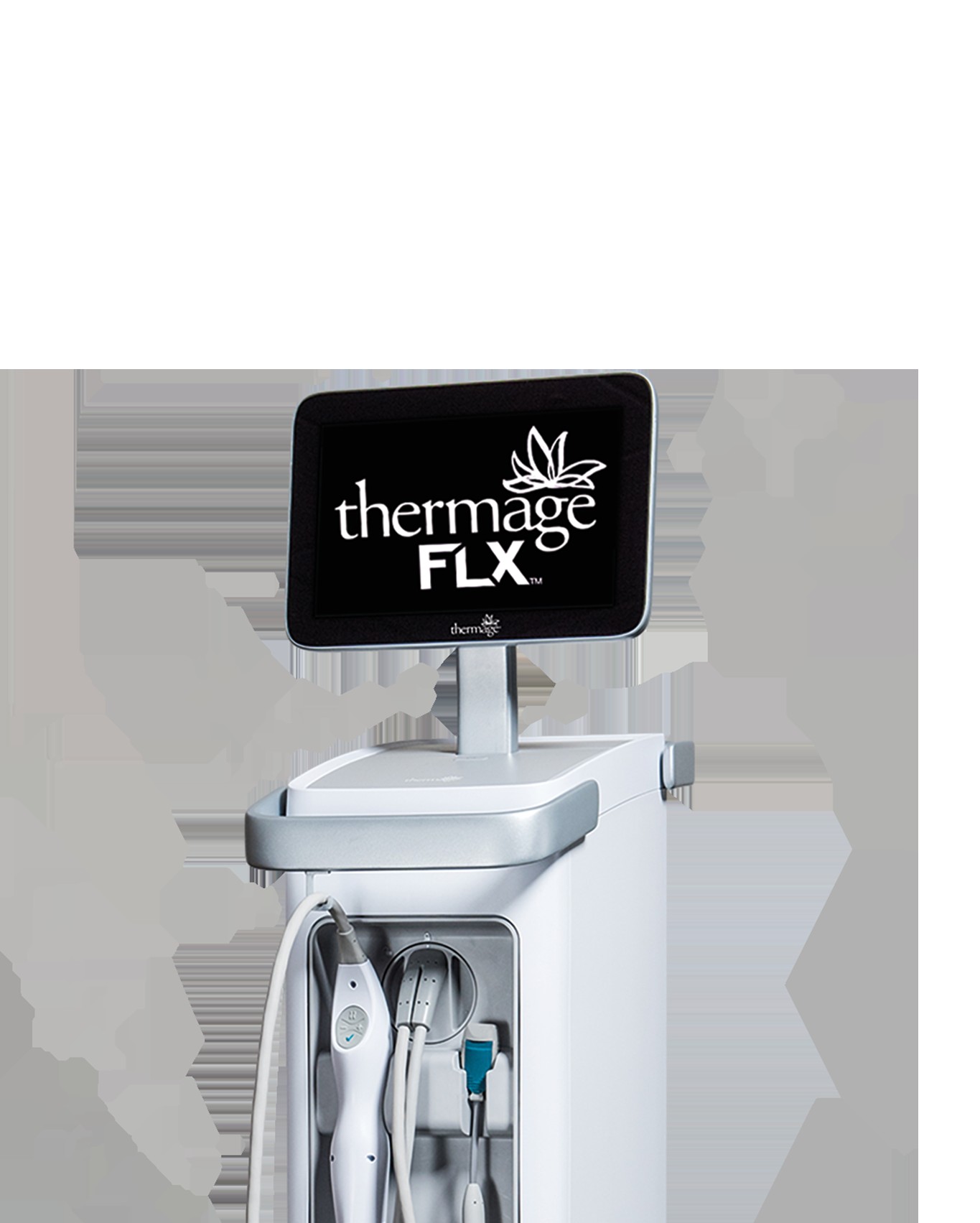 Peranti lifting Thermage FLX, yang tergolong dalam kelas RF monopolar yang sama seperti Tensma